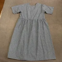 サマンサモスモス　ギンガムチェックワンピース