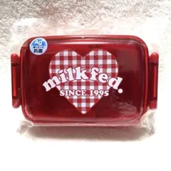 milkfed. ギンガムチェック 弁当箱 レッドのサムネイル