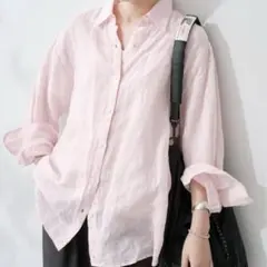 SLOBE IENA リネンコットンカシュクールシャツのサムネイル