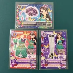 紫吹蘭　プロモ　エメラルドコクーンワンピ　初期アイカツ　旧アイカツ