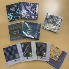 【未使用】メンズブランドハンカチ9枚まとめ売り