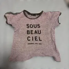 BeBe Tシャツ　紫　100cmのサムネイル