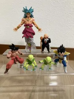 ドラゴンボール hg ブロリー 亀仙人 孫悟空 ベジータ サイバイマン6体セット