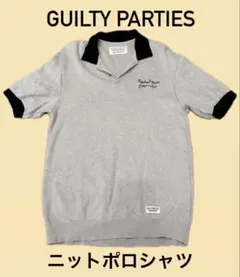 【即購入OK】 GUILTY PARTIES ニット ポロシャツ