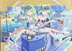 ヒカリ ノゾミ 水上列車A4クリアファイル 【ブルーアーカイブ　あてもない部屋】