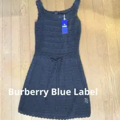Burberry Blue Label 透かしあみキャミソールワンピース