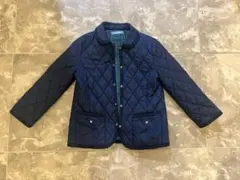 ファミリア キルティングジャケット120 ネイビー 受験　コート