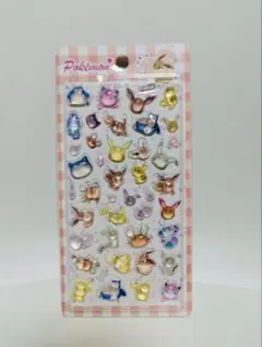 【新商品】韓国限定 ポケモン 3D クリスタルシール