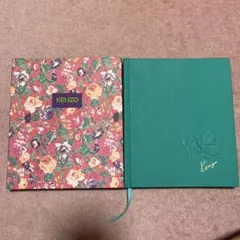 KENZO 花柄　ノート 日記帳のサムネイル
