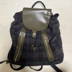 サマンサヴェガ チェック柄 リュックサック