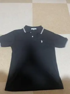 U.S.POLO ASSN 黒ポロシャツ