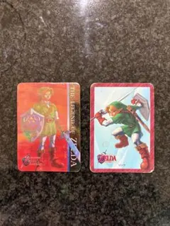 ゼルダの伝説 時のオカリナ カードダス バンダイ 13枚 リンク サリア