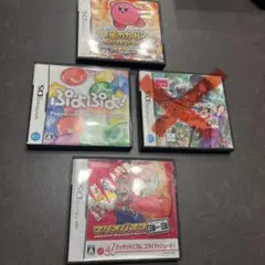 DSソフト3本まとめ売り　星のカービィ、ぷよぷよ、マリオバスケ「シレンのソフト無