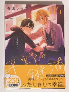 【新品未開封】　平野と鍵浦 5巻　特装版　公式同人誌 春園ショウ