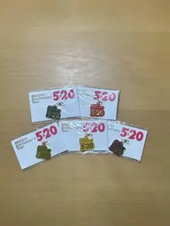 [新品未開封]嵐 5×20 会場限定 チャーム 5色セット