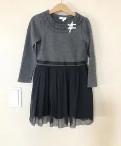 3can4on ワンピース 110  チャコールグレー