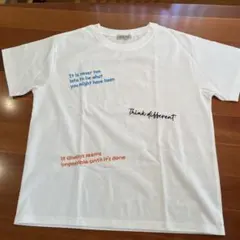 Samansa Mos2 ロゴプリント 半袖Tシャツ ホワイトのサムネイル