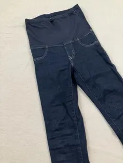 【美品】UNIQLO マタニティパンツ　 デニムパンツ　ウルトラストレッチ
