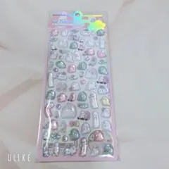 オバケーヌ ボンボンドロップシール風 はぎれ