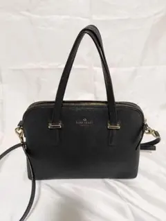 kate spade ブラック ハンドバッグ