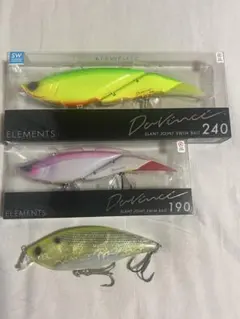 ダヴィンチ240 ダヴィンチ190 オマケでコノシラスシャッドを付けますのサムネイル