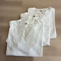 UNIQLOU　エアリズムコットンTシャツ 3枚セット　メンズ