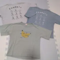 petit main デビロック　スヌーピー　Tシャツ110 120 まとめ売りのサムネイル