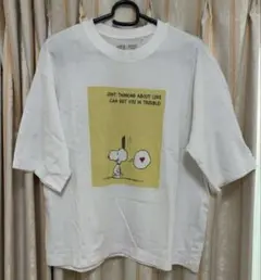 UNIQLO ユニクロ UT PEANUTS スヌーピー Tシャツ M ホワイト