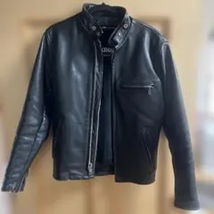 古着 schott 641 レザー シングルライダース
