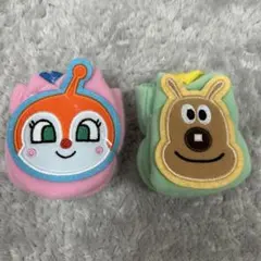 アンパンマン アップリケミニリュックポーチ チーズ　ドキンちゃん