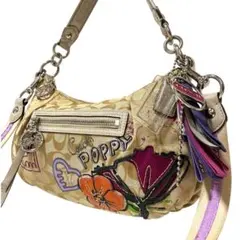 Coach Poppy Mini Bag 2wayCharm Y2K Pouch