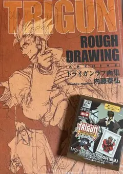 TRIGUNラフ画集×トライガン マキシマム ヴァッシュコマコレマグネット TRIGUNラフ画集×トライガン マキシマム ヴァッシュコマコレ