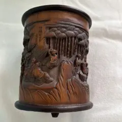 木製彫刻入りアジアン家具 - メルカリ