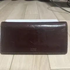 TAKEO KIKUCHI 長財布 エリア　チョコ　マルチカラーのサムネイル