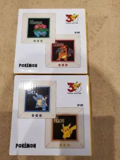 ポケモン 3COINS 小皿 フシギバナ リザードン カメックス ピカチュウ