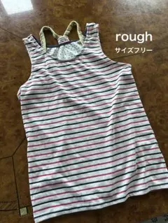 rough ストライプ タンクトップ サイズフリーのサムネイル