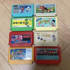 ファミコン ソフト 8本セット まとめ売り