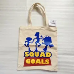 未使用★トイ・ストーリー トートバッグ ディズニー ＷＤＷ キャンパス生地 Ａ４