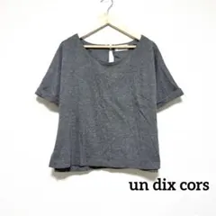 【美品】un dix cors アンディコール 半袖 カットソー Mのサムネイル