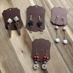 【SALE】ハンドメイドピアスセット まとめ売り