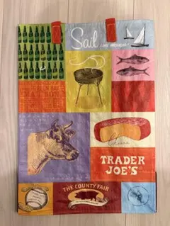 【ウィスコンシン州限定】Trader Joe's エコバッグ カラフル