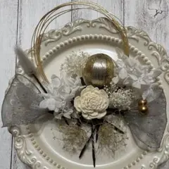 ドライフラワー　髪飾り　成人式　結婚式　卒業式　七五三　前撮り　振袖　袴