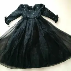 フォーマルドレス　ブラック　お姫様ドレス　発表会