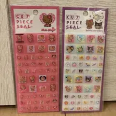 ハローキティ・サンリオキャラクター　タイルシール　セット