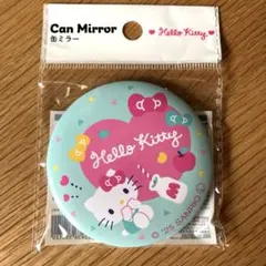 ハローキティ　缶ミラー 　コンパクトサイズ　サンリオ