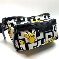 ★極美品★ロンシャン ポケモンコラボ ボディバッグ 斜め掛け ナイロン レザー