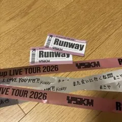 Aぇ！group LIVE TOUR 2026 Runway 銀テープ 落下物