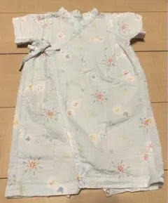 ミキハウス 赤ちゃん用甚平 ロンパース 70-80㎝