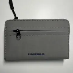 UMBRO 二つ折り財布 グレー ネイビー