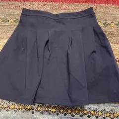 ZARA KIDsネイビー プリーツスカート 12A